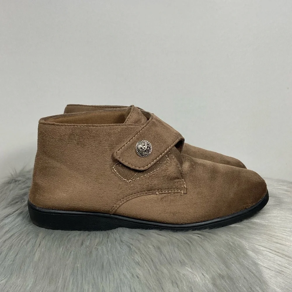 Propet Sonia Women Ankle Suede Bootie - Picture 2 of 8